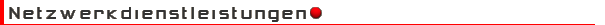 Netzwerkdienstleistungen