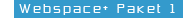 Webspace+ Paket 1